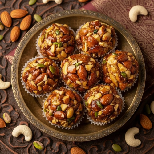 Dryfruit laddu